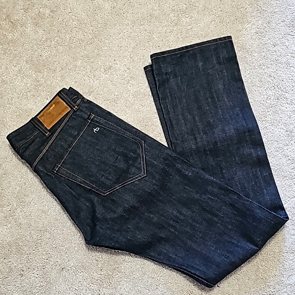 31x35 Rag and Bone Dark Indigo Selvedge Denim Jeans